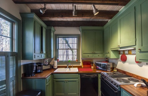 Rupert House | Private 70 Acre Lake, Glamping Tents, 2 Homes, Lakefront Dock House
