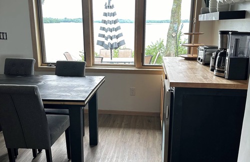 Ashby House | Private 9 acre Peninsula on Pelican Lake in Ashby.