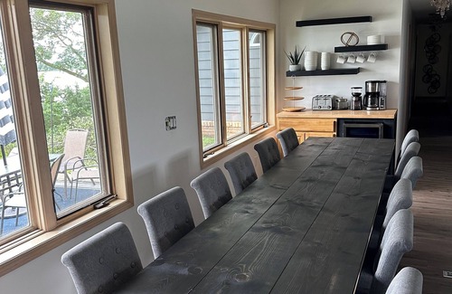Ashby House | Private 9 acre Peninsula on Pelican Lake in Ashby.