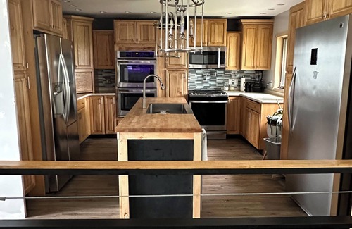 Ashby House | Private 9 acre Peninsula on Pelican Lake in Ashby.