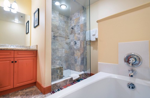 Mountain Village Hotel | Private and Clean Lock-Off Room With King Bed, Extra Amenities