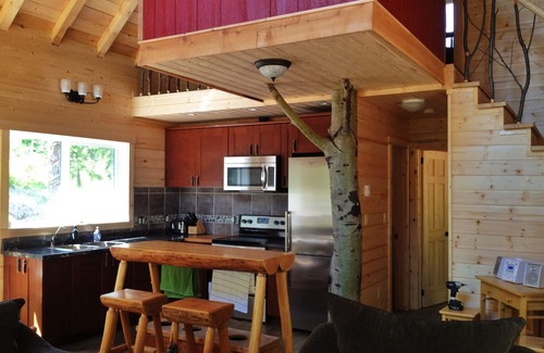 Salmon Arm Ski Chalet | Private and unique chalet at Shuswap- Chalet Two