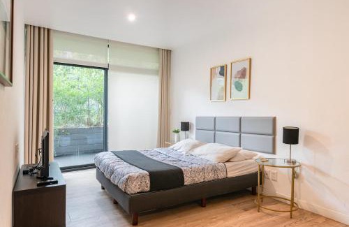 San Jose Insurgentes Apartment | Private Balcony Rooftop Lounge Free Parking