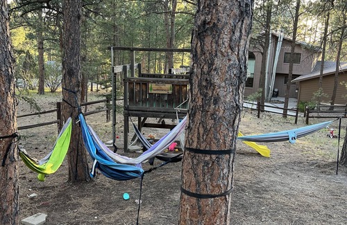 Monument House | Private basement apartment with hot tub and hammocks