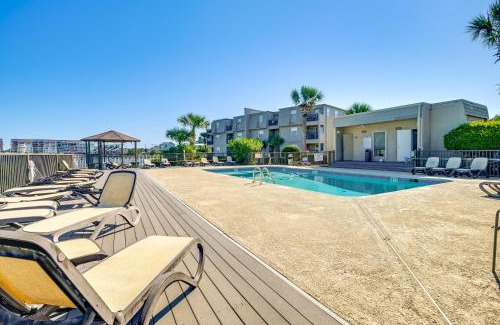 Gulf Stream Estates Apartment | Private Beach and Pool Access Murrells Inlet Condo!