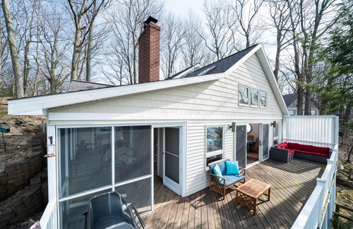 Coloma House | Private Beach House w/177' Sandy Beach, Luxury Kitchen & Endless Views!