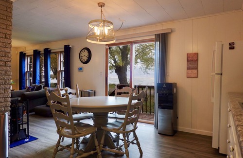 Isle Cabin | Private Beach on Lake Sleeps 17: Two Cabins