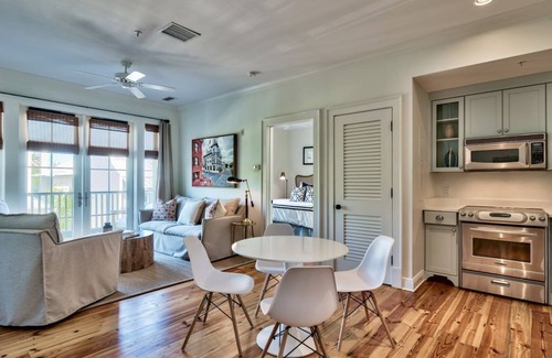 Rosemary Beach Condo | PRIVATE BEACH/POOL ACCESS-Cozy and Quaint -Steps to the Beach and Town Center