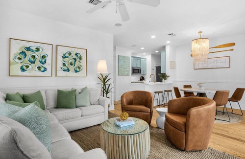 Rosemary Beach Condo | PRIVATE BEACH/POOL ACCESS- Stylish Ambiance-Open Living-Great Location