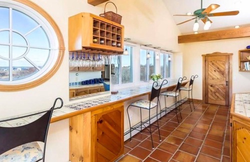 Breakwater Village House | Private beach retreat on 1+ acre and views of ocean!