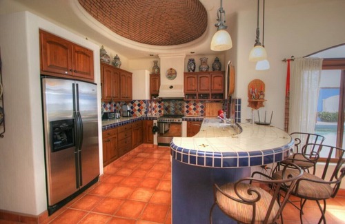 El Cardonal House | Private Beachfront House with Heated Pool in Quaint Coastal Town
