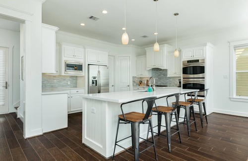 Beachside Village House | Private Beachside Home w/4 Suites, Gulf Views, 2 Covered Decks & 200' to Beach