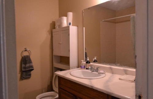 Forest Lawn Apartment | Private Bedroom #3 on main floor