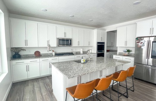 American Fork House | Private bedroom with full bathroom