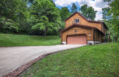 Swansea Cabin | Private cabin 3bed/2bath + 15 min to STL & Scott’s AFB