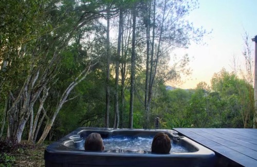 Conondale Cabin | Private Cabin & Spa at Crystal Waters Eco Village