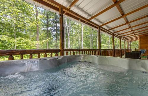 Campton House | Private Cabin w King Bed and Private Hot Tub