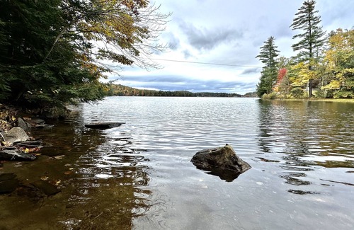 Litchfield House | Private camp site on Sand Pond, nicely furnished RV & your own private dock!
