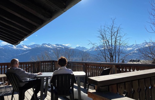 Anzere Ski Chalet | Private chalet 140m2 Valais Anzère 8 pers/4 bd/View + Summer/Ski resort