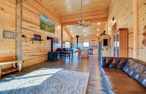 Clark House | Private Clark Retreat w/ Patio & Mountain Views!