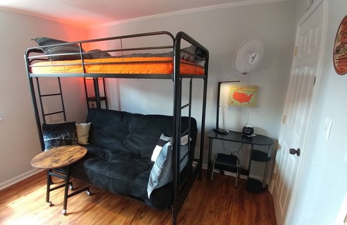 San Leon House | Private clean space with secure motorcyle parking with the bay a house away