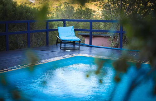 Tavira House | Private colourful house in nature, pool, wifi,air-condition,nearby the sea