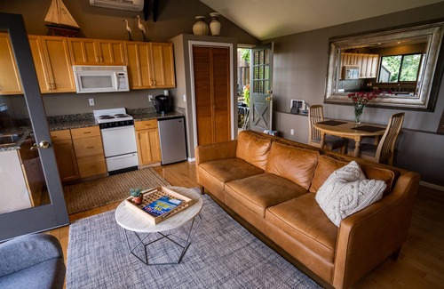 Three Tree Point Cottage | Private Cottage and Hot Tub, Spectacular Sunset & Mtn Views