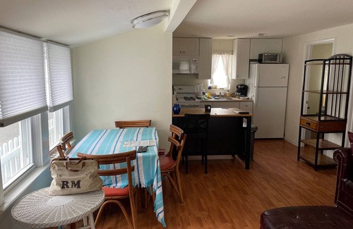 Ortley Beach Cottage | Private cottage walking distance to beach, bay, surfing, boardwalk & playground.