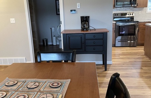 Alpena Cabin | Private cozy year round water front home
