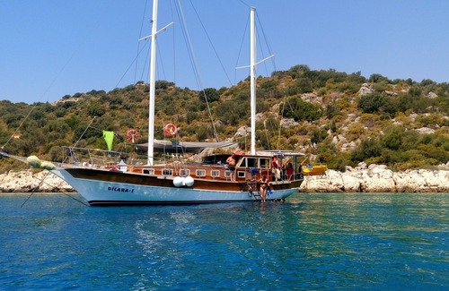 Kas Boat Rental | Private Crewed Blue Cruise in Kas-Kekova