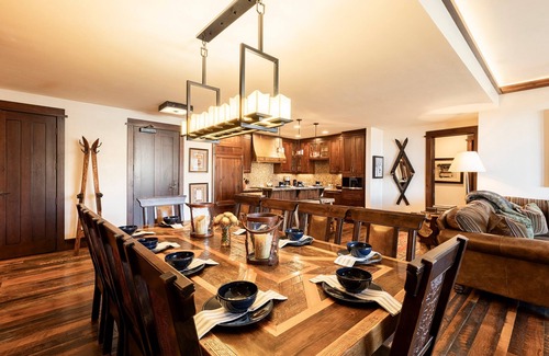 Empire Pass Condo | Private Deck, Cozy Mountain Views, Warm Fireplace & Slope Access