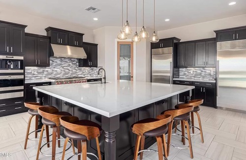 Waddell House | Private Desert Paradise with pool and mountain views!