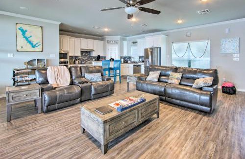 Carolyn Estates House | Private Dock and Boat House Lakefront Mabank Home