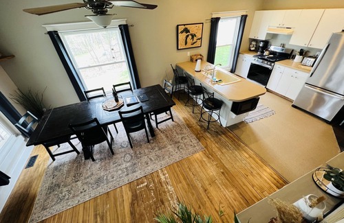 East Jordan House | Private DOCK & BEACH on Lake Charlevoix/Boat Rental/Golf-Cart/RV Parking