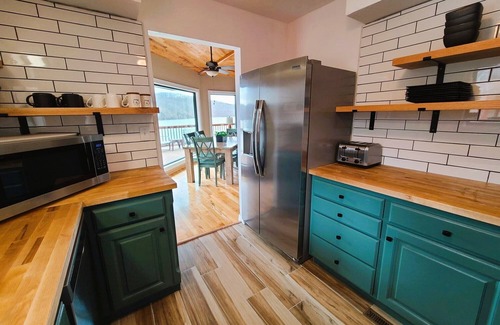 Roach House | Private Dock, Hot Tub, SUMMER STUDIO SPACE: The Octagon House