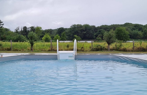 Belabre Cottage | Private Estate with Pool, Pond, and Lofts in Berry