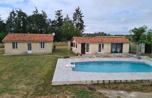 Belabre Cottage | Private Estate with Pool, Pond, and Lofts in Berry