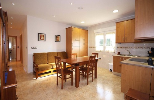 Carnota Apartment | Private garden, beachfront, sea views