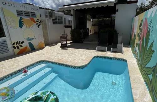 Saco House | Private Getaway with Pool, Game Room & BBQ for Two