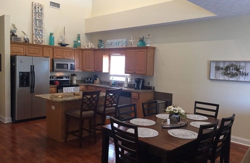 Biltmore Beach House | Private heated pool! 1 minute walk to beach! Ocean views! Sleeps 16! Game Room!