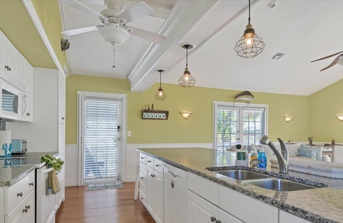Cape Haze House | Private heated pool on Bocilla Lagoon!