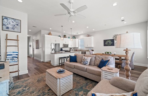 Silver Sands Beach House | Private heated pool! High speed internet -beach chair service included