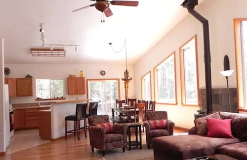 Boulder Ski Chalet | Private Home at head of Nature trail near the town of Nederland w/ hot tub