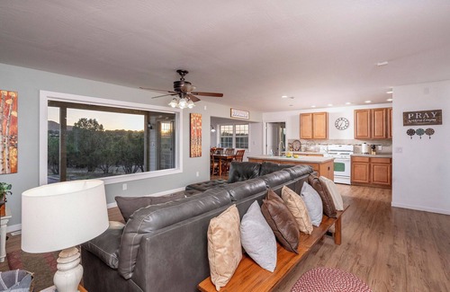 Concho House | Private home on 40 acres surrounded by wide open space.