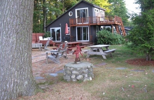 Thompson's Point House | Private Home on Thompson Point Sebago Lake with Private Beach