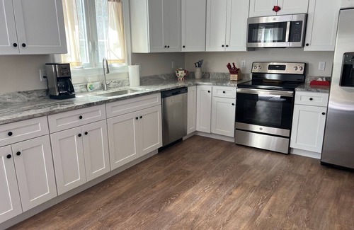 Bridgton House | Private home, quiet wooded area in Bridgton, near NConway, 1/2 mile off 302