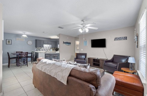 Mary Esther House | Private home under 4 miles from the beach! Sleeps 10