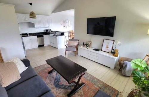 Stanley Bridge House | Private hot tub, secluded golf view villa. Pet Friendly!