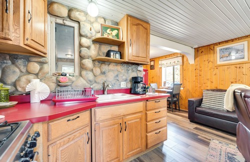 Drake Cabin | Private Hot Tub + Deck: Riverfront Escape in Drake