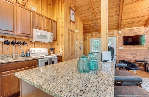 Cleveland Cabin | Private Hot Tub & Game Room: Cleveland Getaway